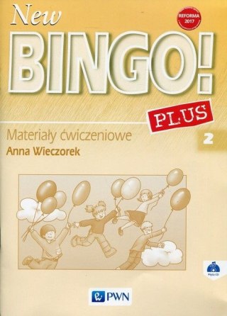 New Bingo! 2 Plus Materiały ćwiczeniowe Szkoła podstawowa