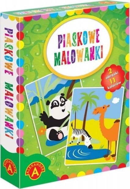 Piaskowe malowanki Panda/Wielbłąd