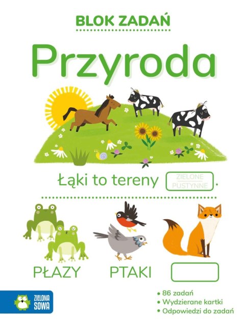 Przyroda. Blok zadań Przyroda. Blok zadań