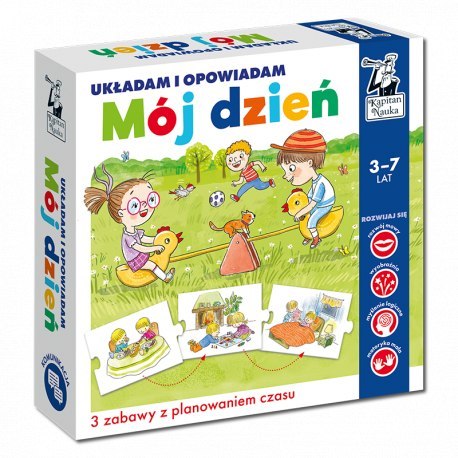 Układam i opowiadam Mój dzień Kapitan Nauka