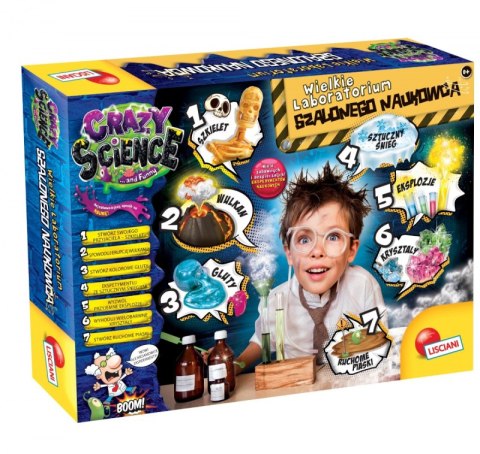 Wielkie laboratorium 7w1 szalonego naukowca Crazy science 304-PL68654