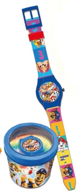 Zegarek analogowy Paw Patrol w metalowym opakowaniu PW19878