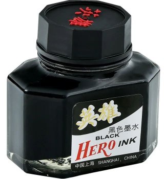 Atrament HERO czarny 154