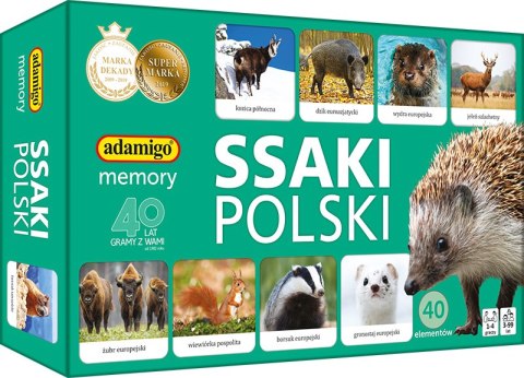 Gra memory Ssaki Polski Gra memory Ssaki Polski