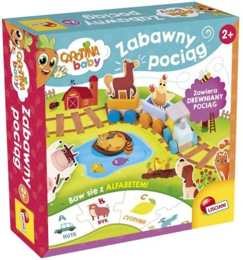 Lisciani Carotina Zabawny pociąg baby 304-PL84005
