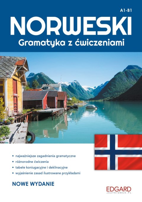 Norweski. Gramatyka z ćwiczeniami. Poziom A1-B1 wyd. 2023 Norweski. Gramatyka z ćwiczeniami. Poziom A1-B1 wyd. 2023