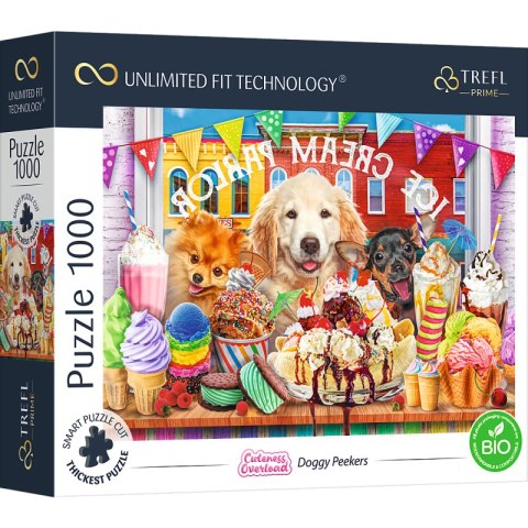 Puzzle 1000 UFT Doggy Peekers 10699