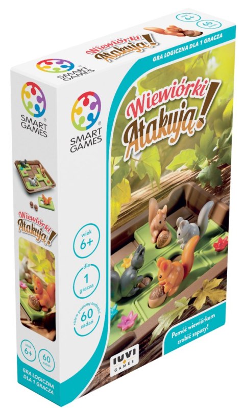 Smart Games Wiewiórki Atakują! (PL) IUVI Games Smart Games Wiewiórki Atakują! (PL) IUVI Games