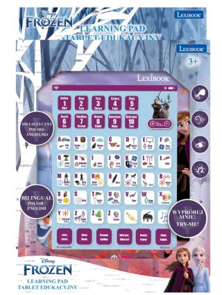 Dwujęzyczny tablet edukacyjny Frozen (PL/EN) JCPAD002FZi17