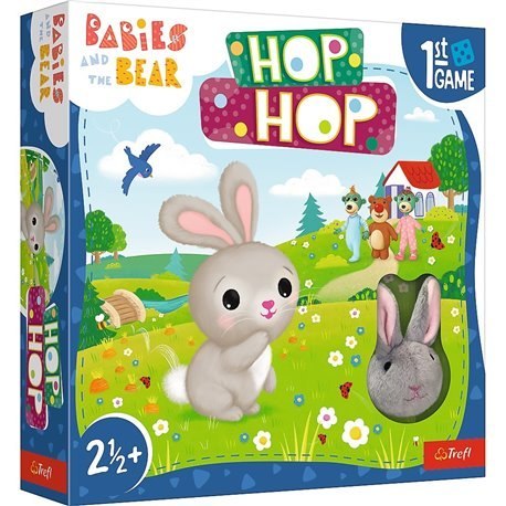 Gra hop hop! Bobaski i miś 02435 Gra hop hop! Bobaski i miś 02435