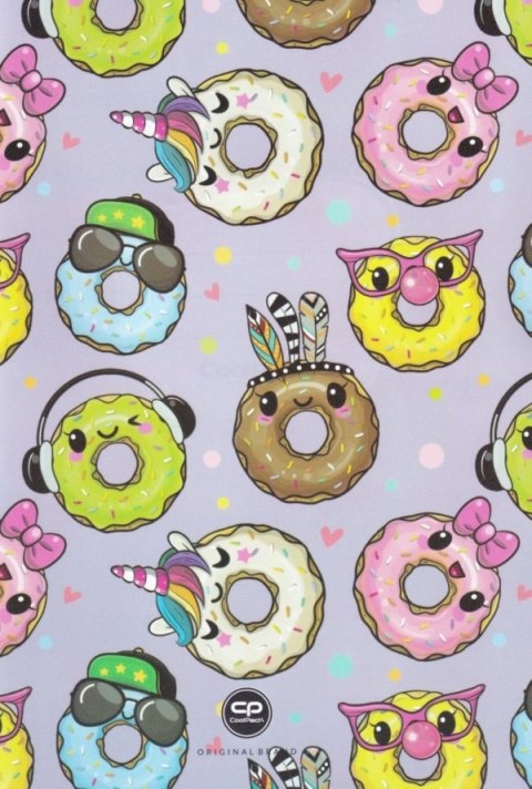 Paczka Zeszyt A5 60k kratka Coolpack Happy Donuts 10 SZTUK