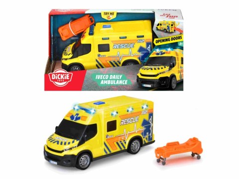 Ambulans Dickie Toys SOS Iveco 18 cm Ambulans Dickie Toys SOS Iveco 18 cm