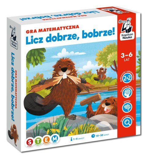 Gra Licz dobrze, bobrze! Gra na matematyczna