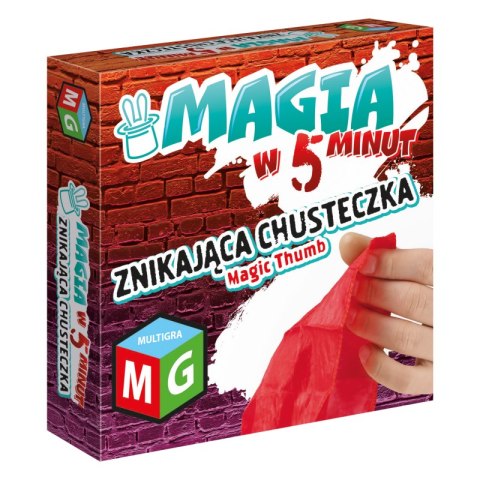 Magia w 5 minut Znikająca chusteczka Magia w 5 minut Znikająca chusteczka