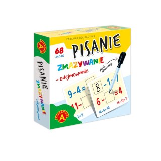 Pisanie zmazywanie odejmowanie