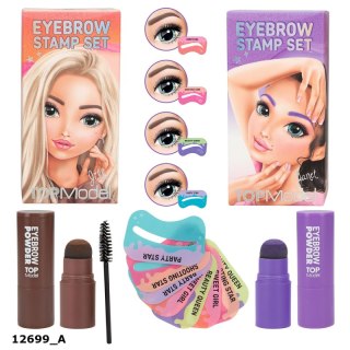 Puder do brwi Top Model 2 wzory BEAUTY&ME 12699A