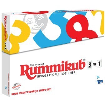 Gra Rummikub Twist 3 w 1 Gra Rummikub Twist 3 w 1