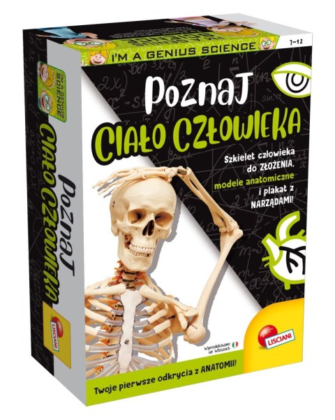Lisciani I'm a Genius Poznaj ciało człowieka 304-PL100224