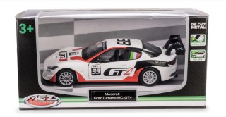 MSZ Maserati GranTurismo MC GT4 biały w skali 1:43