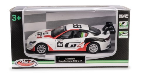 MSZ Maserati GranTurismo MC GT4 biały w skali 1:43