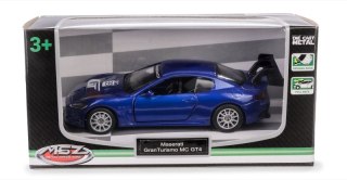 MSZ Maserati GranTurismo MC GT4 niebieski w skali 1:43