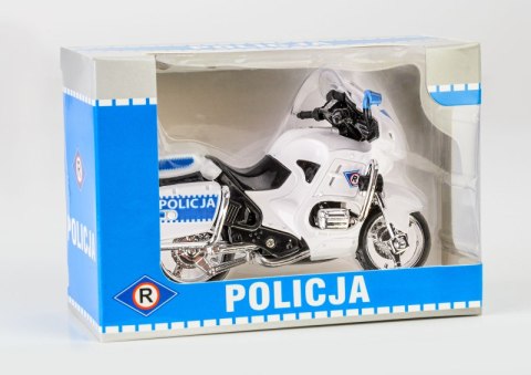 Motocykl Policja w skali 1:18