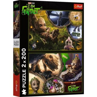 Puzzle 2x200 Ja jestem Groot Marvel Guardians of the Galaxy 13315