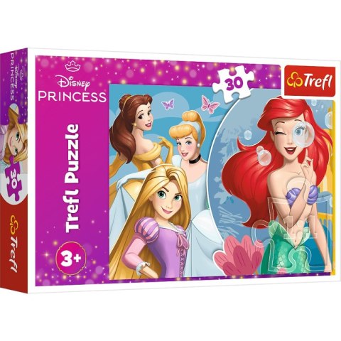 Puzzle 30 Piękny dzień księżniczek Disney 18308 Puzzle 30 Piękny dzień księżniczek Disney 18308
