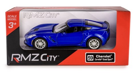 RMZ City Chevrolet Corvette Grand Sport niebieski w skali 1:32