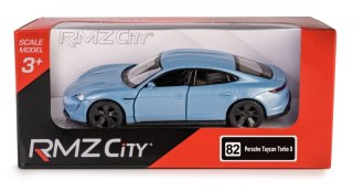 RMZ City Porsche Taycan Turbo S 2020 niebieski w skali 1:40