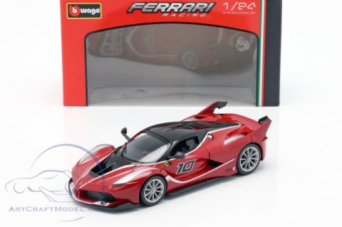 BBURAGO MODEL FERRARI RACING FXX K RED 1:24