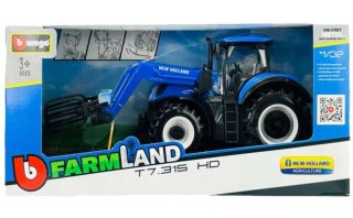 BBURAGO TRACTOR NEW HOLLAND CHWYTAK BALOTÓW 1:32