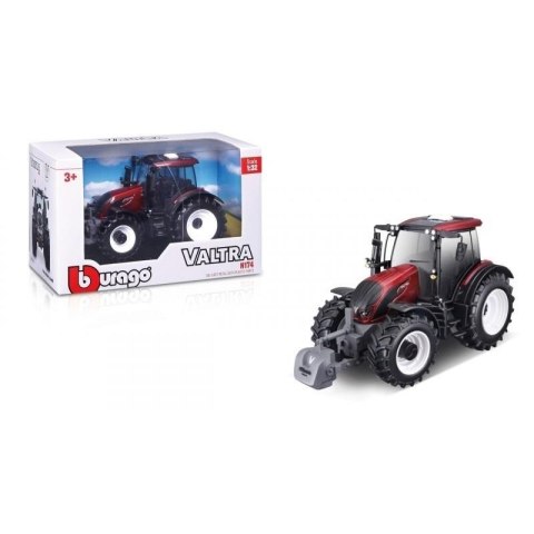 BBURAGO TRACTOR VALTRA N174 RED BW PB 1:32
