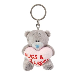 Breloczek Miś z sercem Hugs and Kisses 7,6cm