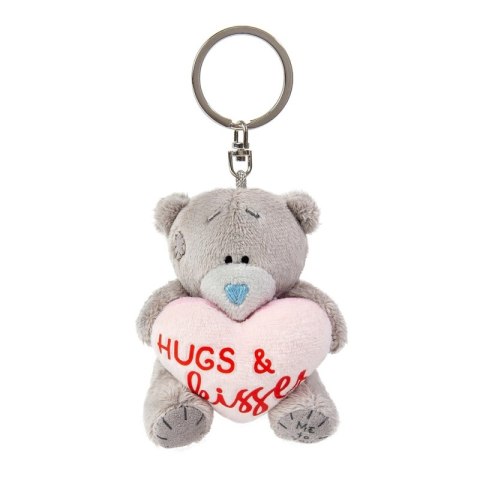 Breloczek Miś z sercem Hugs and Kisses 7,6cm