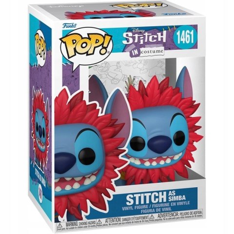 Figurka Disney Stitch Costume Simba Funko Pop
