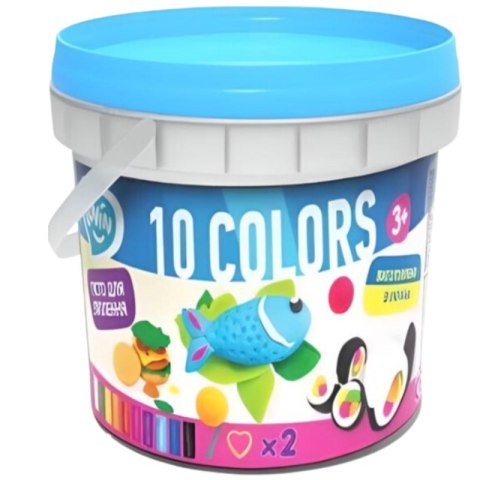 Masa plastyczna lekka TM Lovin 10 kolorów +akcesoria