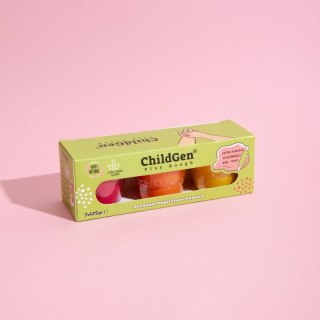 Naturalna ciastolina w słoiczkach 3 kolory