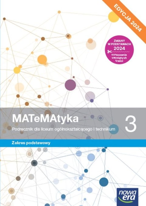 Nowa matematyka podręcznik klasa 3 liceum i technikum zakres podstawowy EDYCJA 2024 Nowa matematyka podręcznik klasa 3 liceum i technikum zakres podstawowy EDYCJA 2024