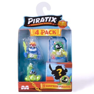 Piratix Shark Treasure 4 pack 1szt.mix