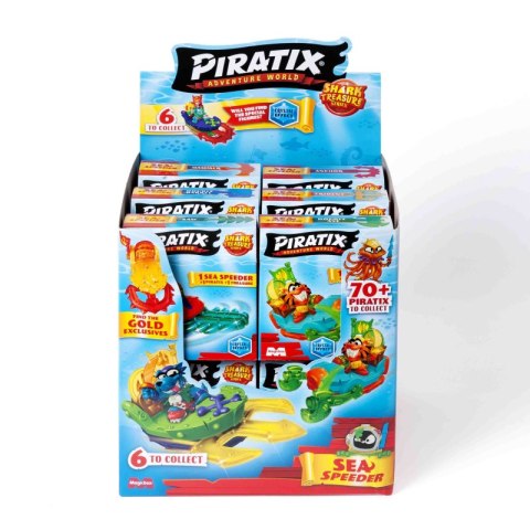Piratix Shark Treasure Sea Speeder 1szt.mix