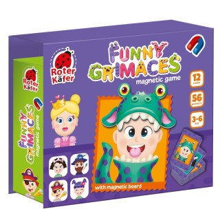 Układanka magnetyczna Śmieszne Grymasy RK2030-07