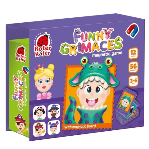 Układanka magnetyczna Śmieszne Grymasy RK2030-07