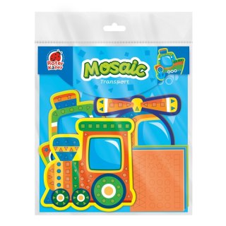 Zestaw kreatywny miękka Mozaika Transport RK8010-10