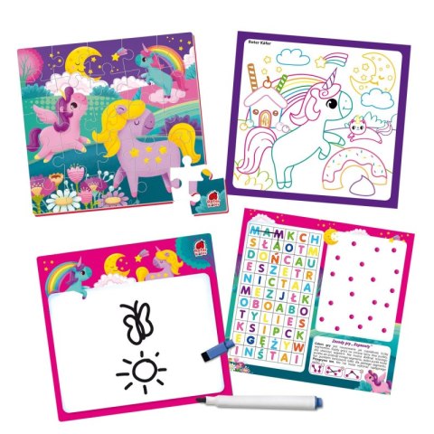 Gra 4w1 Jednorożce RK1060-05