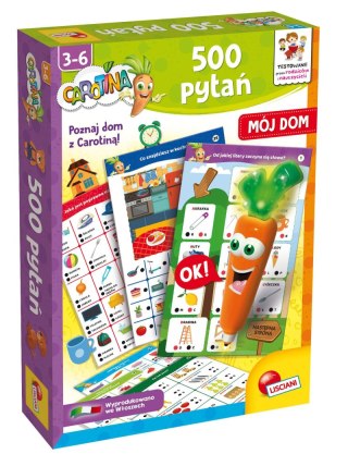 Lisciani Carotina Gra 500 pytań Mój dom 304-PL106721