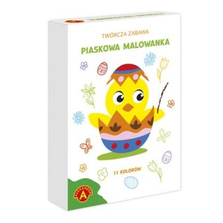 Piaskowe malowanki Wielkanocny Kurczaczek