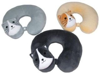 Poduszka zagłówek Kot Z2639 1szt.mix