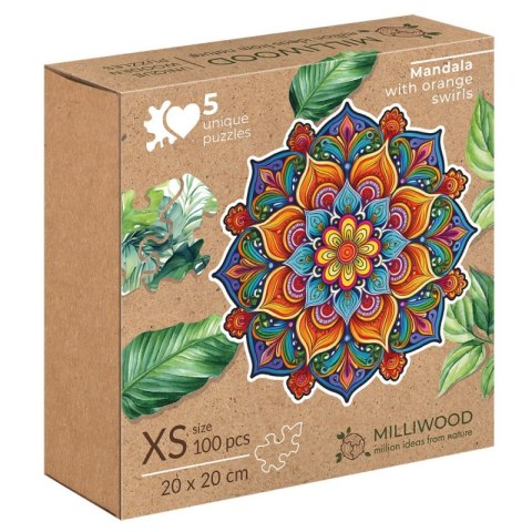 Puzzle 100 Milliwood Peace and harmony Mandala Radości Puzzle 100 Milliwood Peace and harmony Mandala Radości