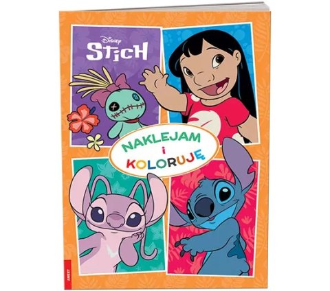 Stich Naklejam i koloruję NAK-9115 Stich Naklejam i koloruję NAK-9115